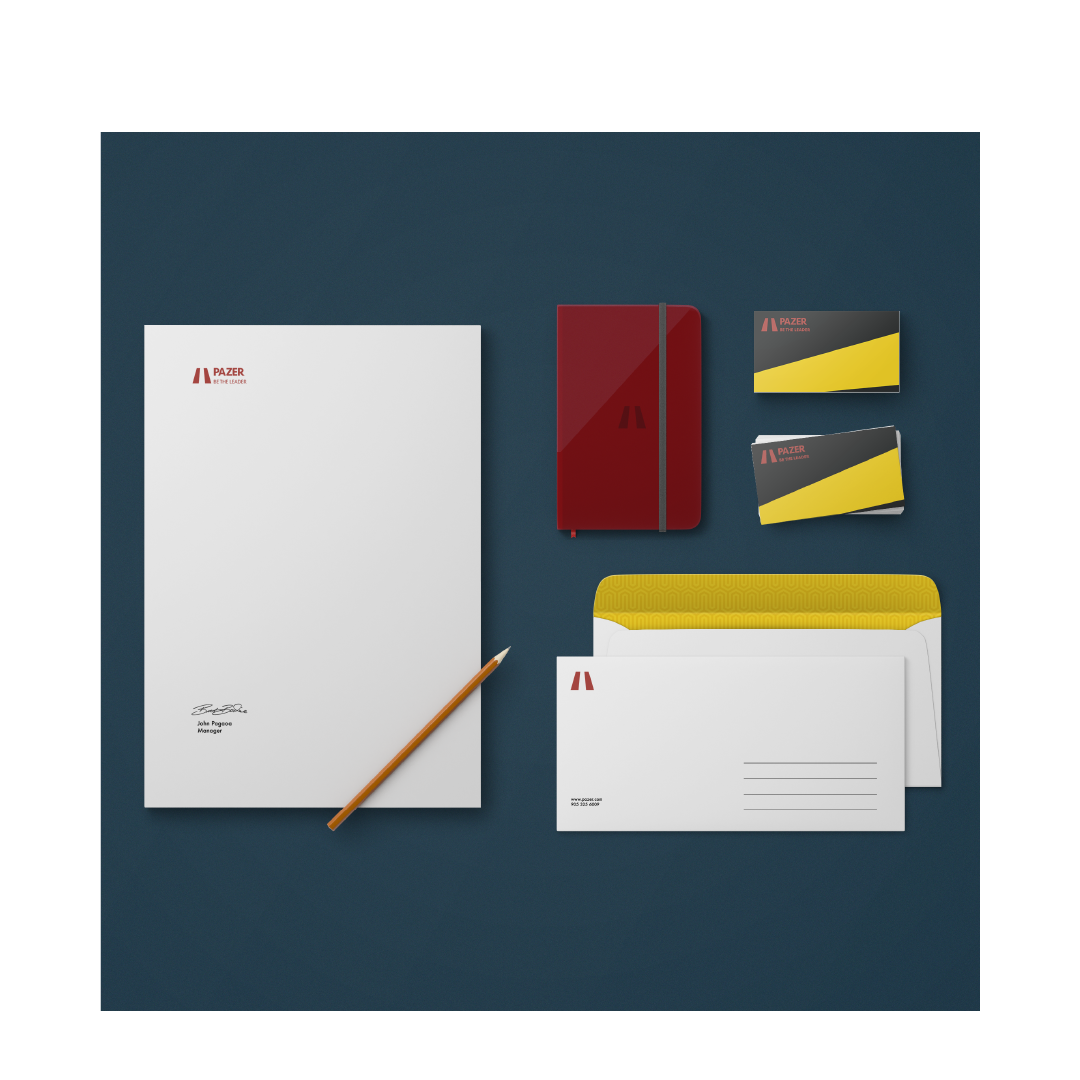 stationary mockup